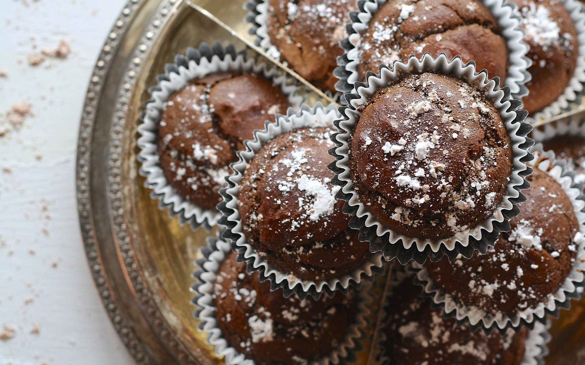 Chocolate Cupcakes - Gluten, Dairy, Sugar-free